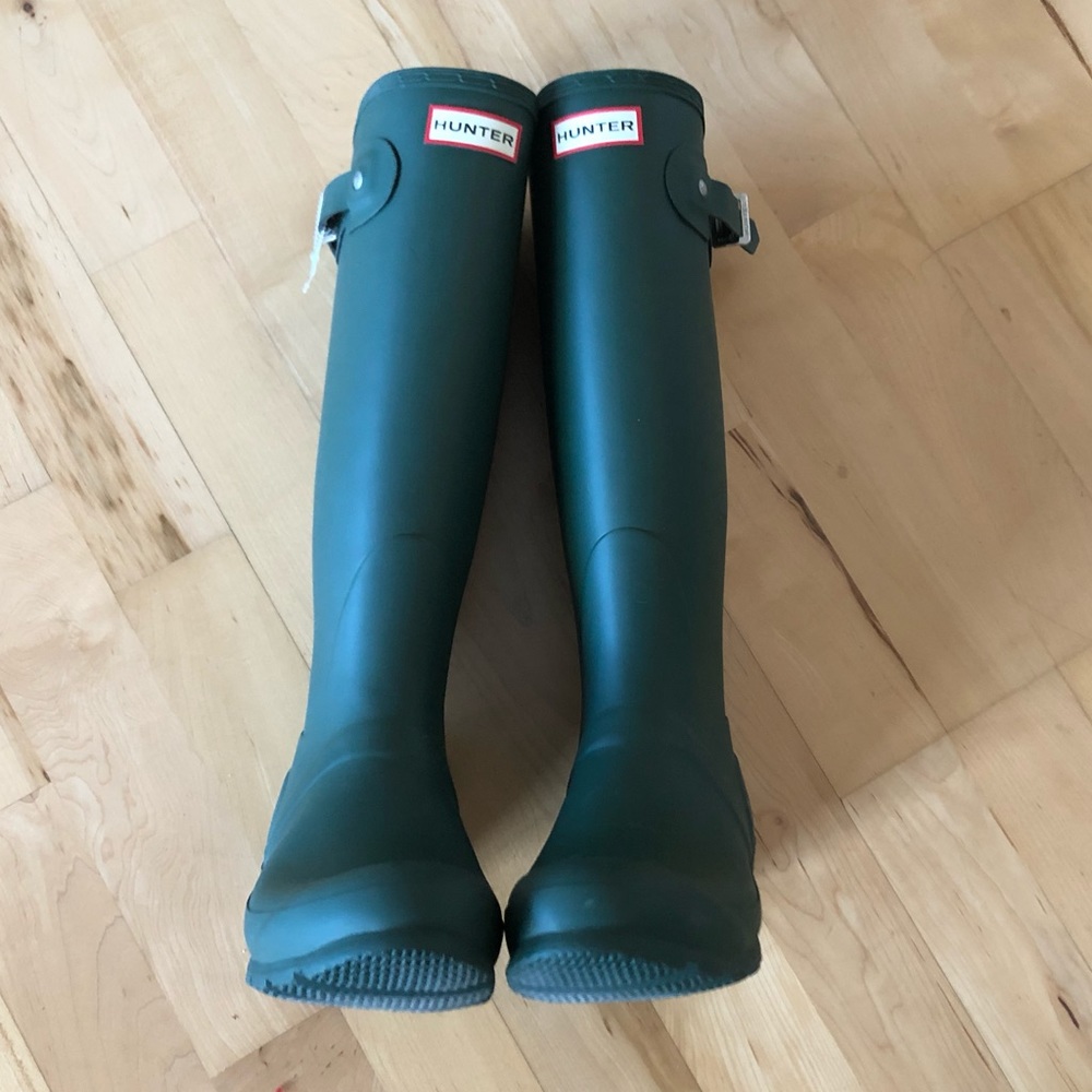 SALE🔥NEW HUNTER WELLINGTON MATTE RAIN BOOTS - Picture 5 of 8